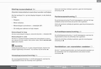 2003-2008 Audi A3 Owner's Manual | Dutch