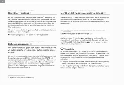 2003-2008 Audi A3 Owner's Manual | Dutch