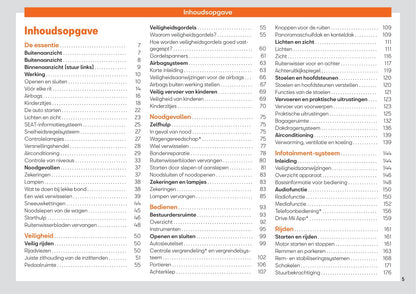 2018-2019 Seat Mii Owner's Manual | Dutch