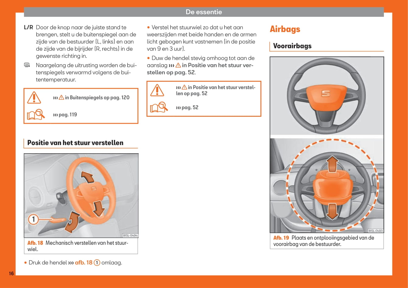 2018-2019 Seat Mii Owner's Manual | Dutch