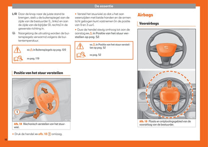 2018-2019 Seat Mii Owner's Manual | Dutch