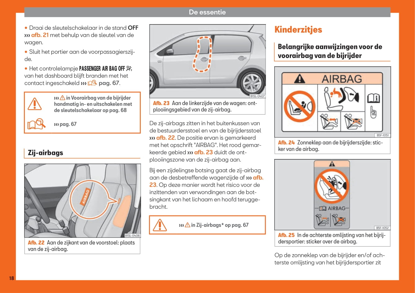 2018-2019 Seat Mii Owner's Manual | Dutch