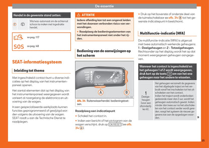 2018-2019 Seat Mii Owner's Manual | Dutch