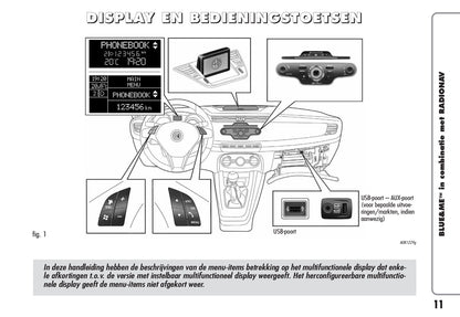 Alfa Romeo Giulietta Blue & Me + RadioNAV Handleiding