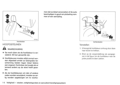 2008-2009 Nissan Qashqai Owner's Manual | Dutch