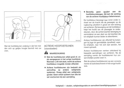 2008-2009 Nissan Qashqai Owner's Manual | Dutch