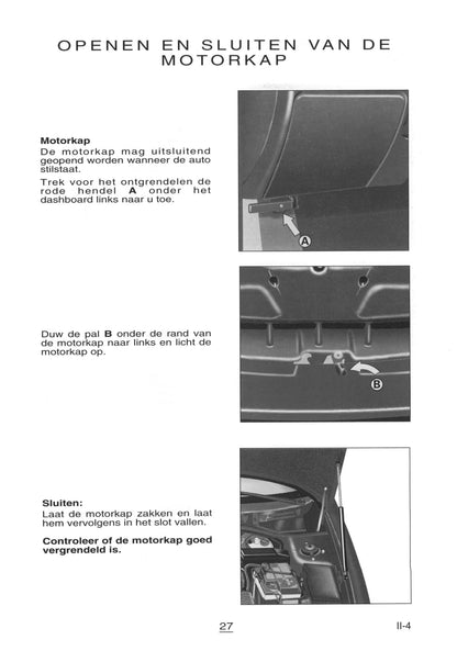 1999-2000 Citroën Xsara Bedienungsanleitung | Niederländisch