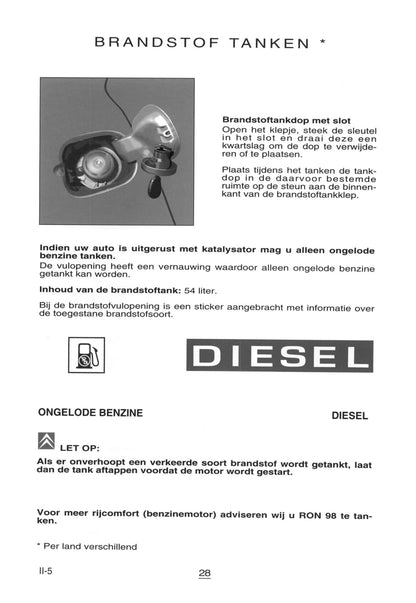 1999-2000 Citroën Xsara Bedienungsanleitung | Niederländisch