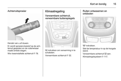 2015 Opel Mokka Gebruikershandleiding | Nederlands