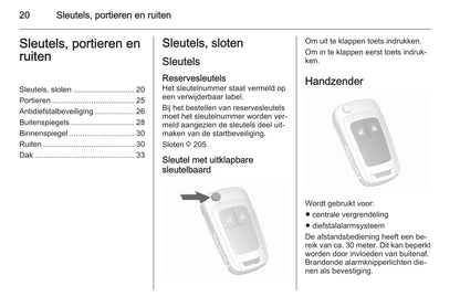 2015 Opel Mokka Gebruikershandleiding | Nederlands