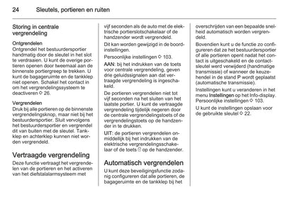 2015 Opel Mokka Gebruikershandleiding | Nederlands