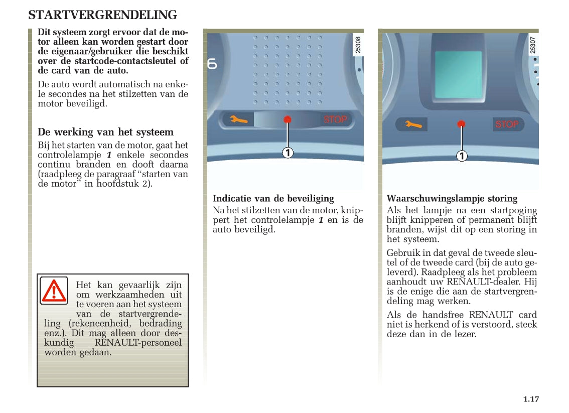 2005-2007 Renault Clio Owner's Manual | Dutch