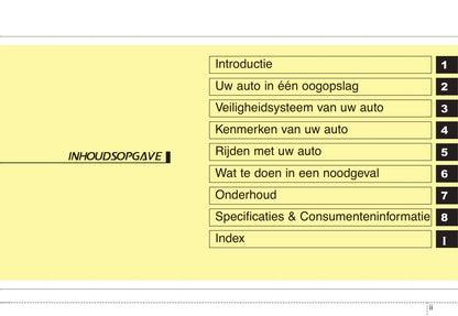 2008-2009 Kia Soul Owner's Manual | Dutch