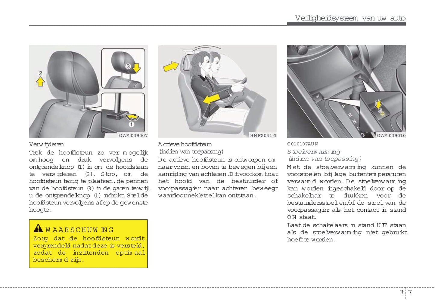 2008-2009 Kia Soul Owner's Manual | Dutch