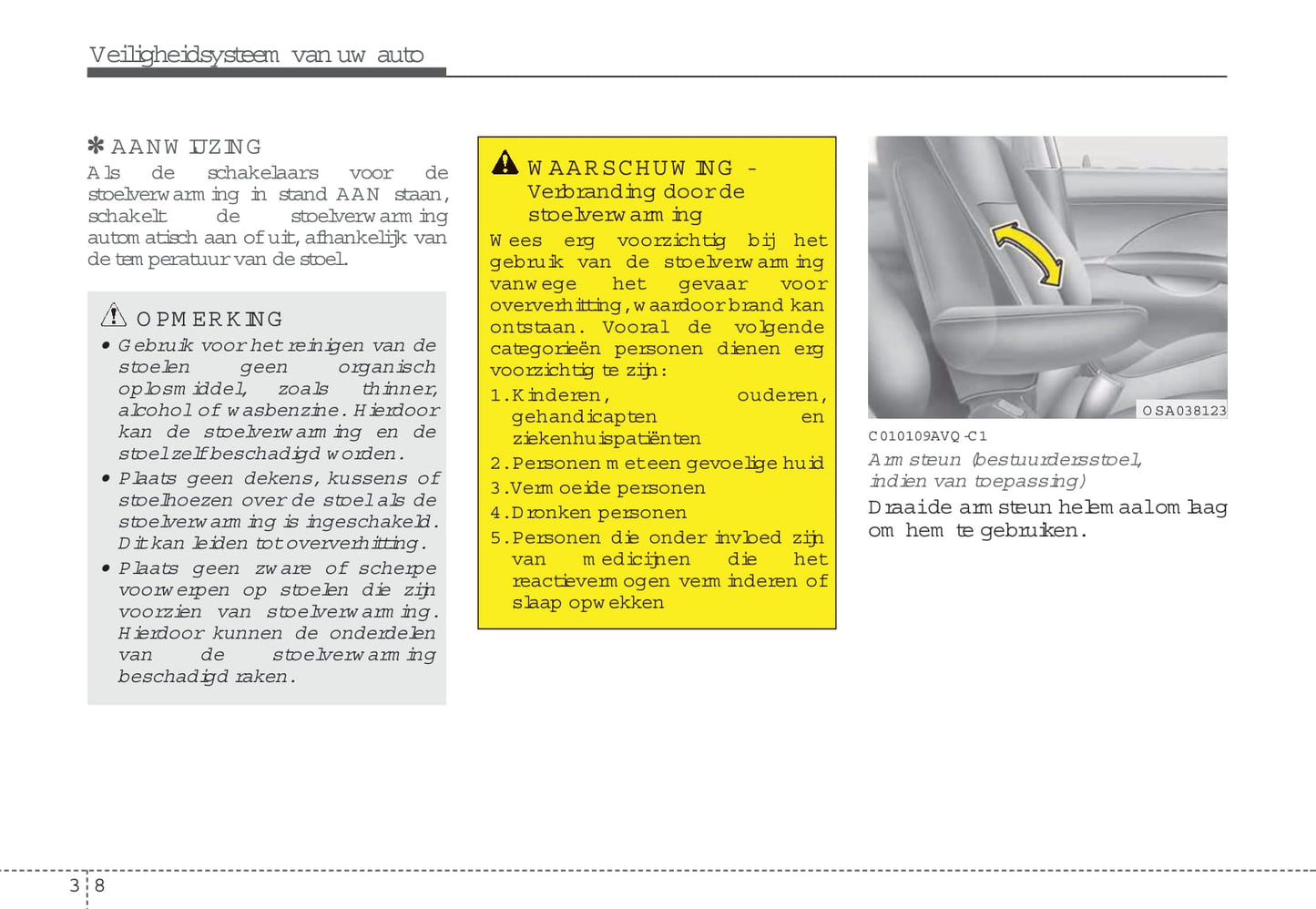 2008-2009 Kia Soul Owner's Manual | Dutch