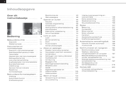 2001-2004 Audi A4 Avant Owner's Manual | Dutch