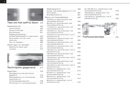 2001-2004 Audi A4 Avant Owner's Manual | Dutch