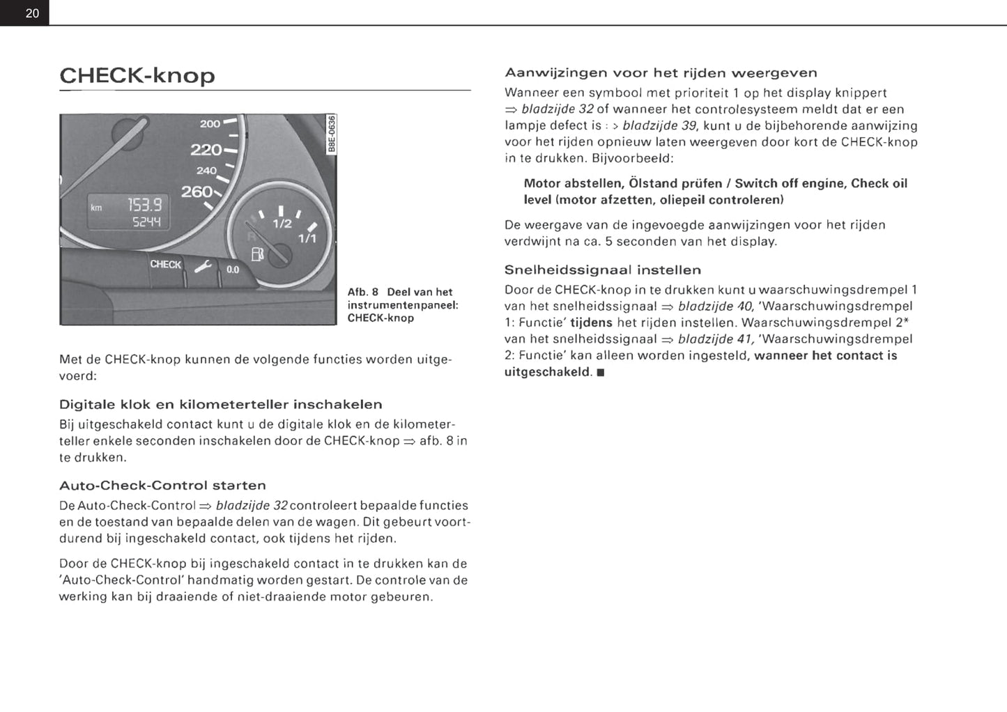 2001-2004 Audi A4 Avant Owner's Manual | Dutch