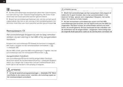 2001-2004 Audi A4 Avant Owner's Manual | Dutch