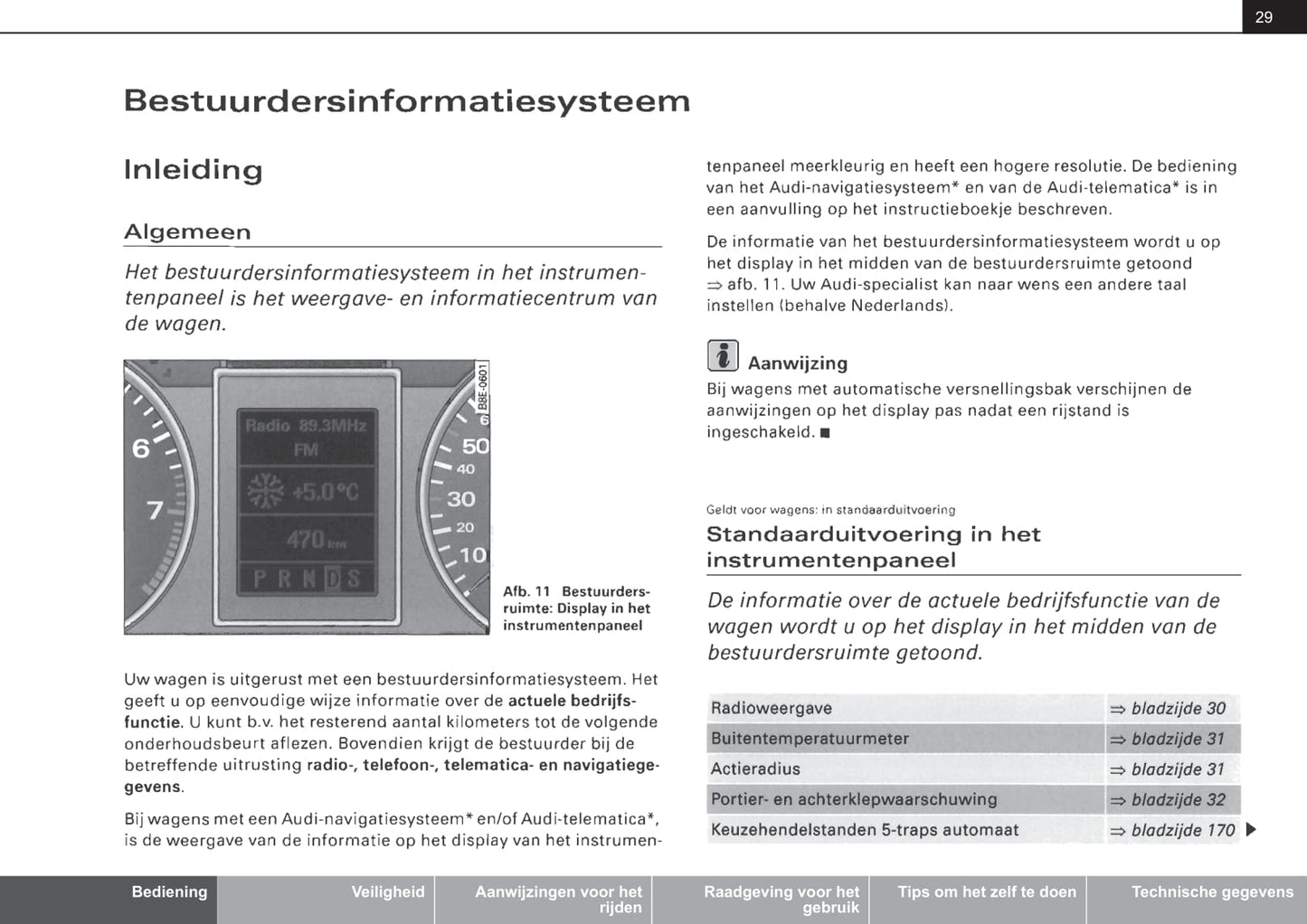 2001-2004 Audi A4 Avant Owner's Manual | Dutch