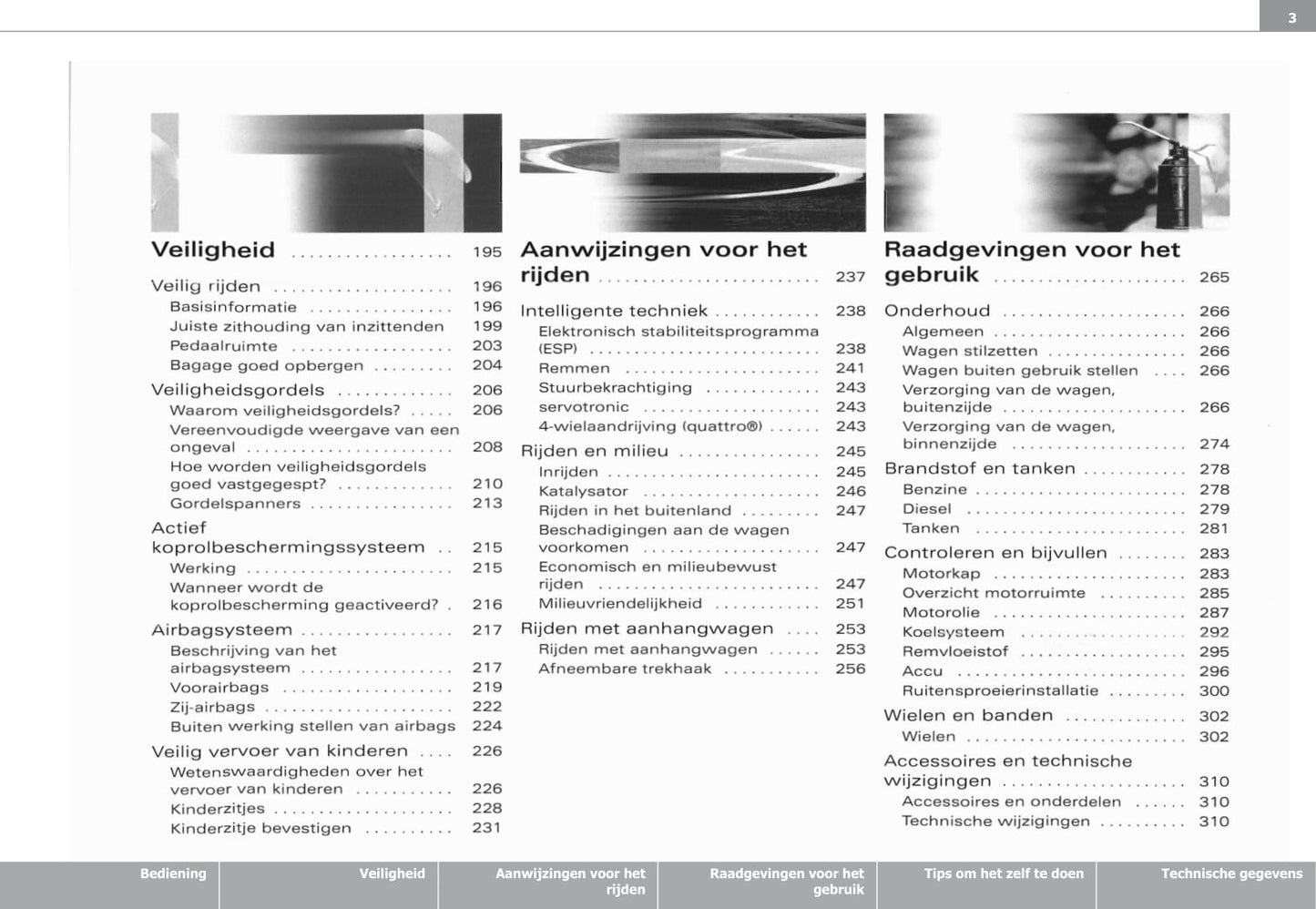 2002-2005 Audi A4 Gebruikershandleiding | Nederlands