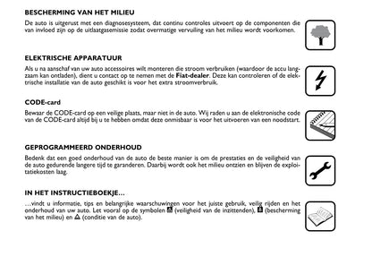 2003-2004 Fiat Stilo Bedienungsanleitung | Niederländisch