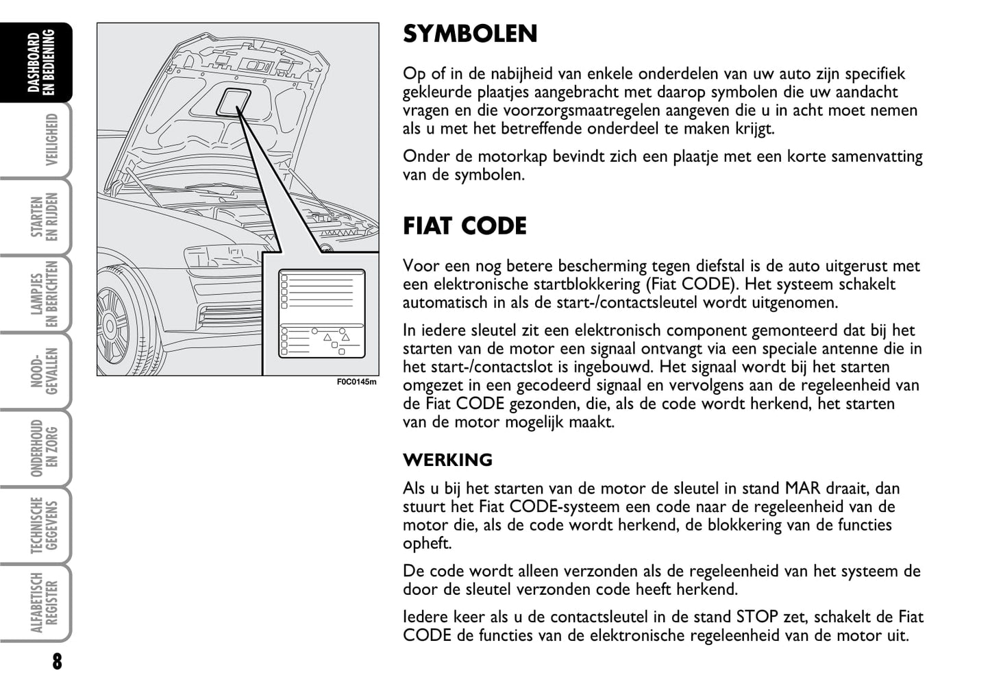 2003-2004 Fiat Stilo Bedienungsanleitung | Niederländisch