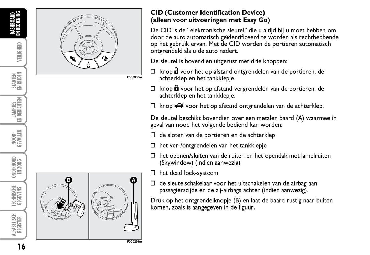 2003-2004 Fiat Stilo Bedienungsanleitung | Niederländisch