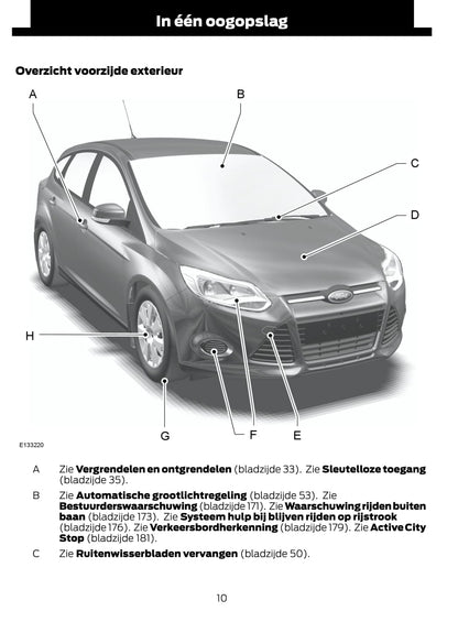 2012 Ford Focus Owner's Manual | Dutch