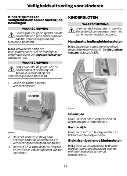 2012 Ford Focus Owner's Manual | Dutch