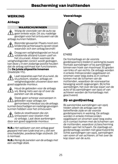 2012 Ford Focus Owner's Manual | Dutch