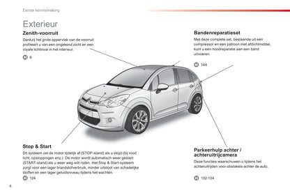 2013-2016 Citroën C3 Manuel du propriétaire | Néerlandais