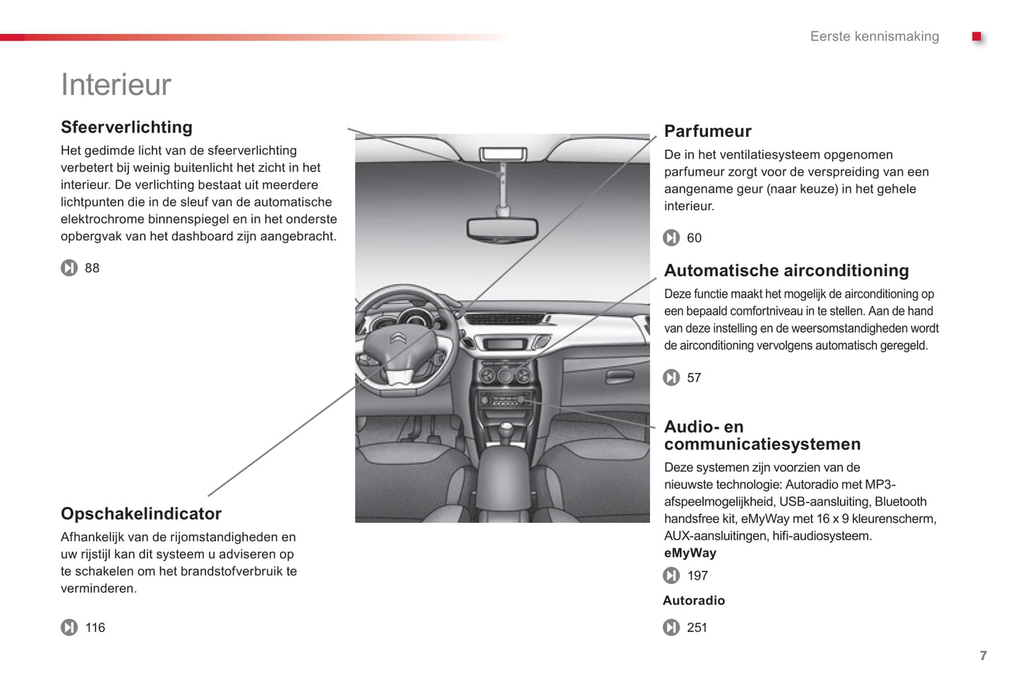 2013-2016 Citroën C3 Manuel du propriétaire | Néerlandais