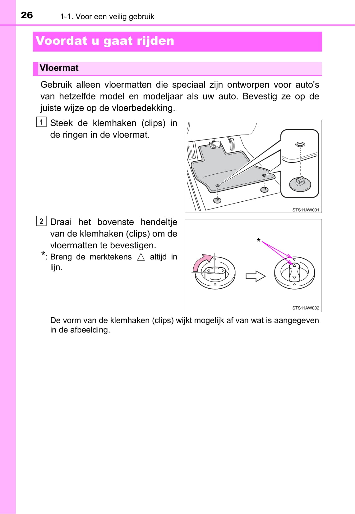 2014-2015 Toyota Yaris Owner's Manual | Dutch