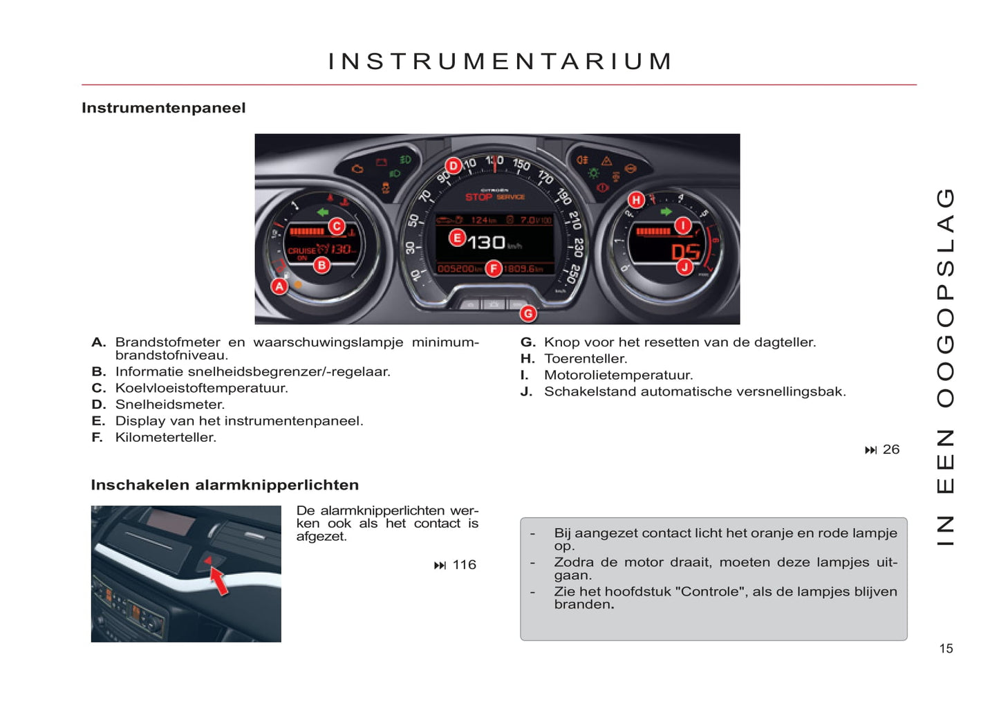 2011-2012 Citroën C5 Bedienungsanleitung | Niederländisch