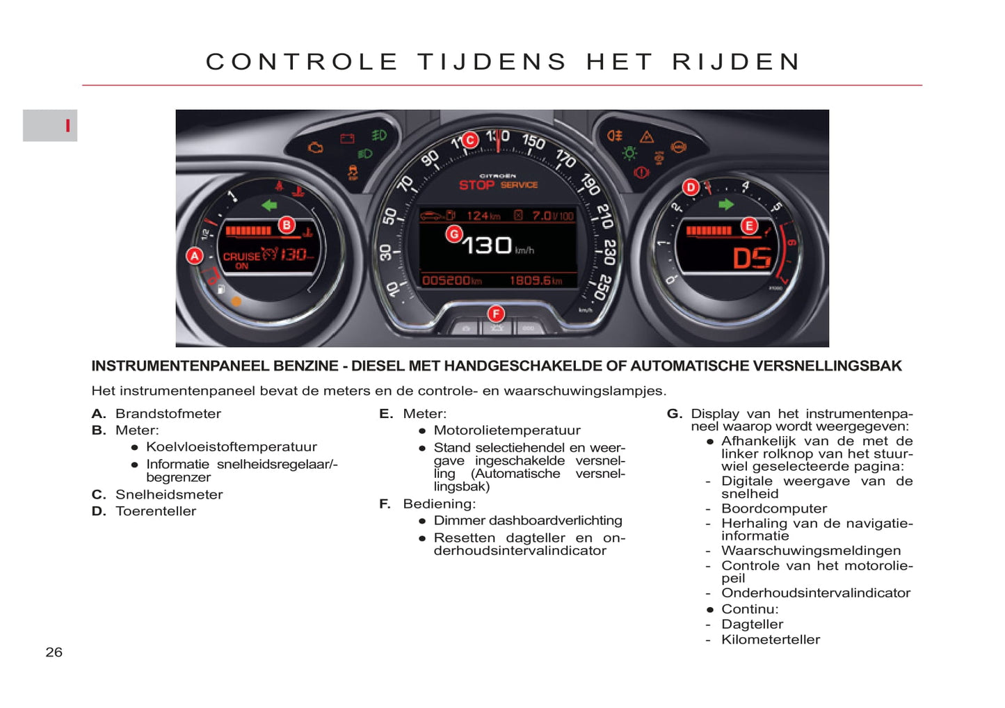 2011-2012 Citroën C5 Bedienungsanleitung | Niederländisch