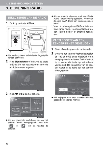 Toyota Touch & Go (plus) Handleiding