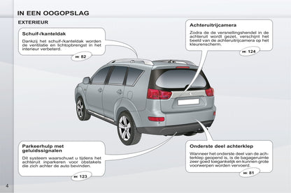 2011-2012 Peugeot 4007 Gebruikershandleiding | Nederlands