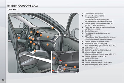 2011-2012 Peugeot 4007 Gebruikershandleiding | Nederlands