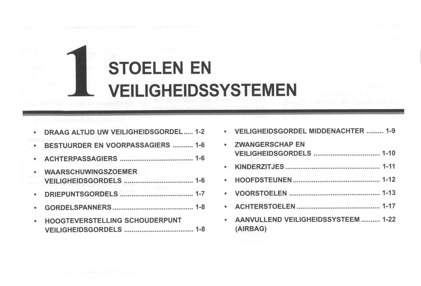 2000-2004 Daewoo Tacuma Bedienungsanleitung | Niederländisch