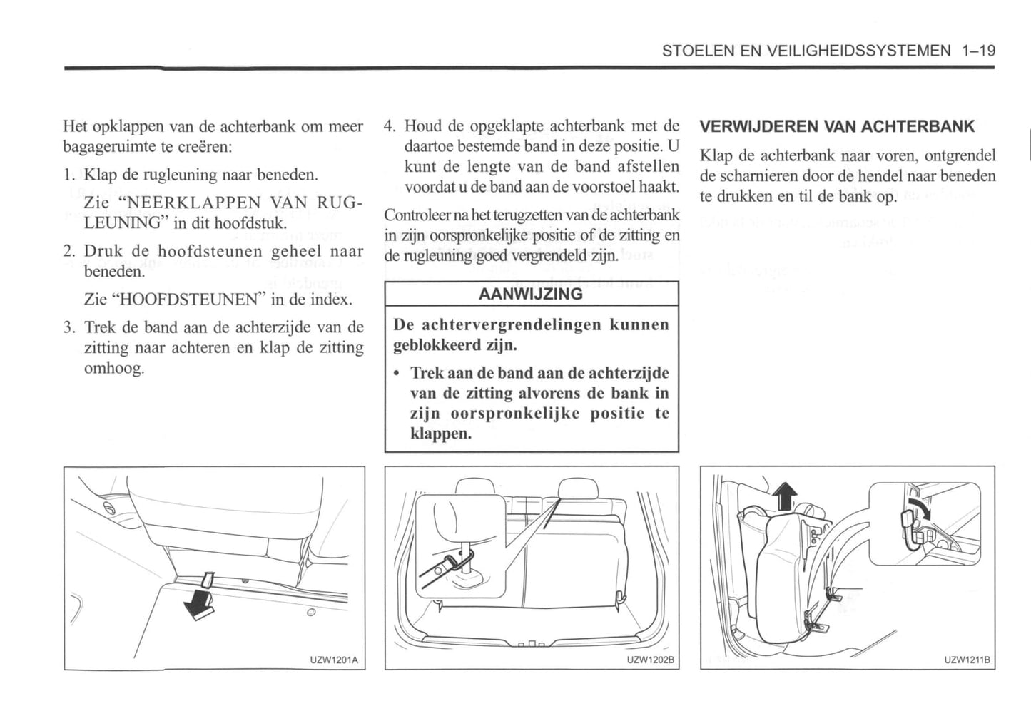 2000-2004 Daewoo Tacuma Bedienungsanleitung | Niederländisch