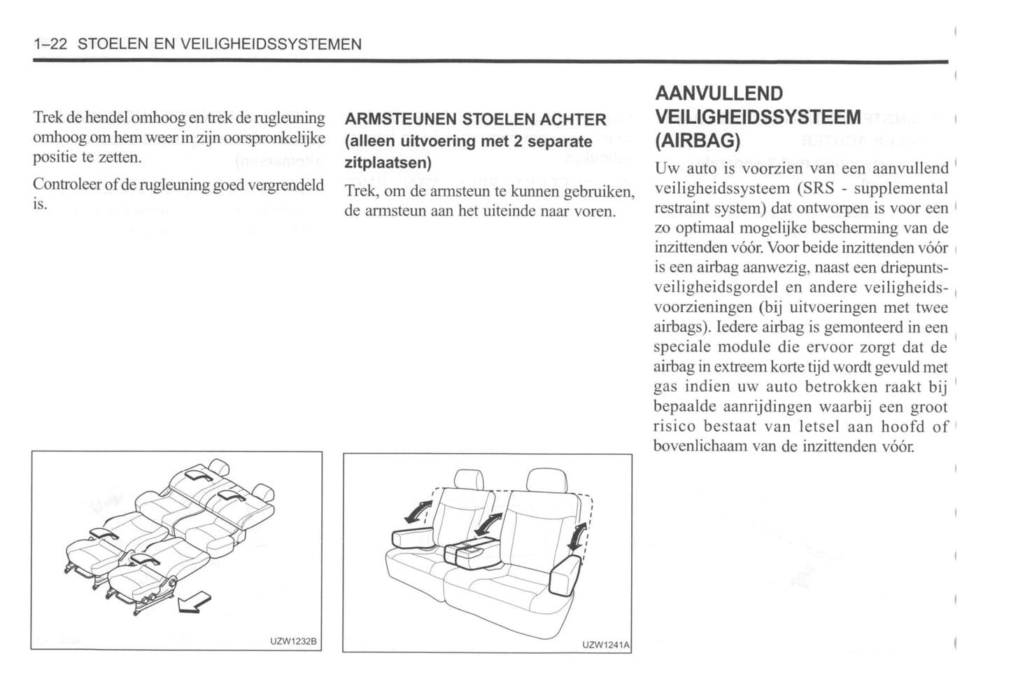 2000-2004 Daewoo Tacuma Bedienungsanleitung | Niederländisch