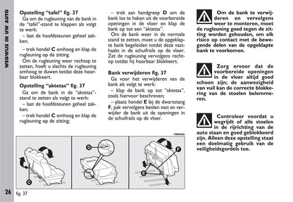 2002-2003 Fiat Ulysse Bedienungsanleitung | Niederländisch