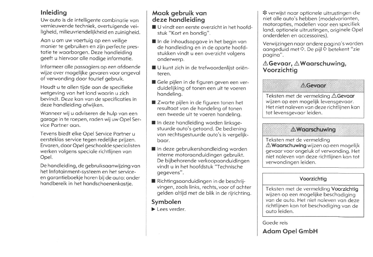 2005-2010 Opel Meriva Gebruikershandleiding | Nederlands