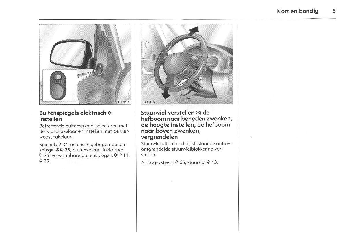 2005-2010 Opel Meriva Gebruikershandleiding | Nederlands