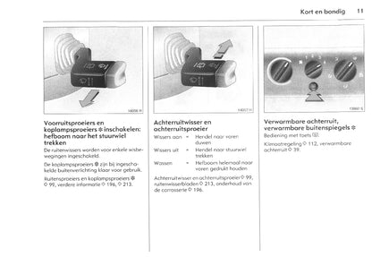 2005-2010 Opel Meriva Gebruikershandleiding | Nederlands