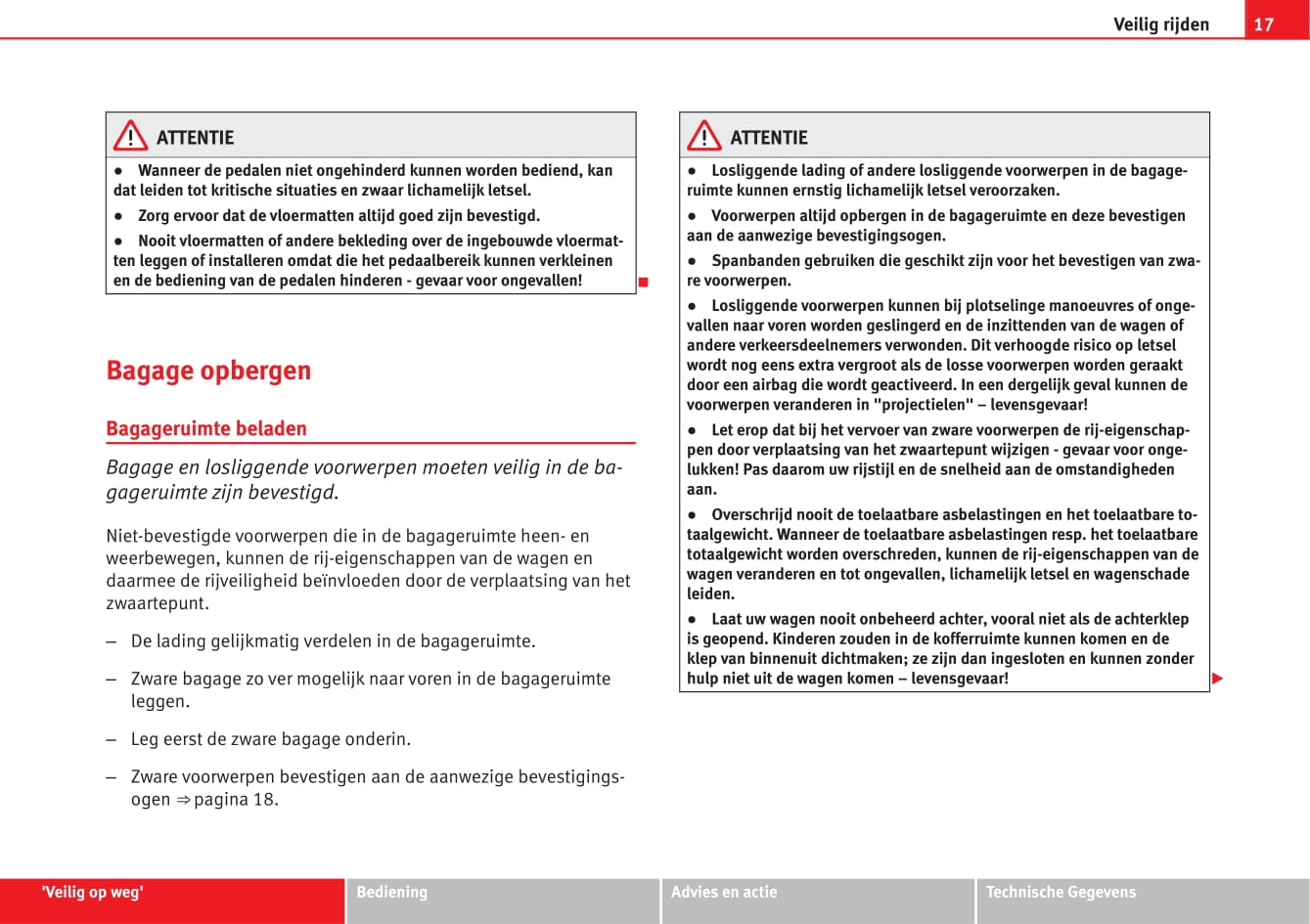 2011-2012 Seat Leon Owner's Manual | Dutch