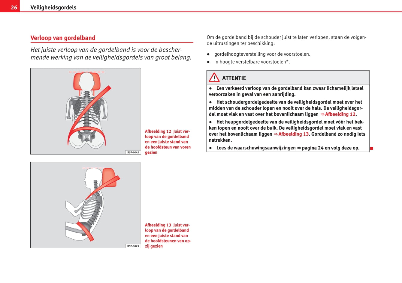 2011-2012 Seat Leon Owner's Manual | Dutch