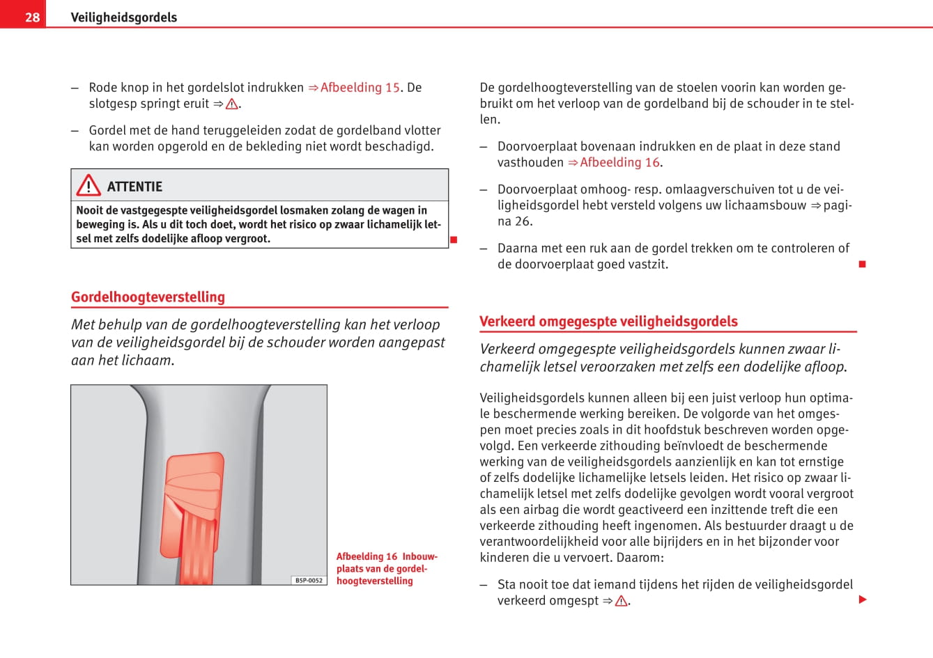 2011-2012 Seat Leon Owner's Manual | Dutch