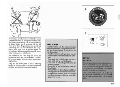 1996-1998 Renault Clio Owner's Manual | Dutch